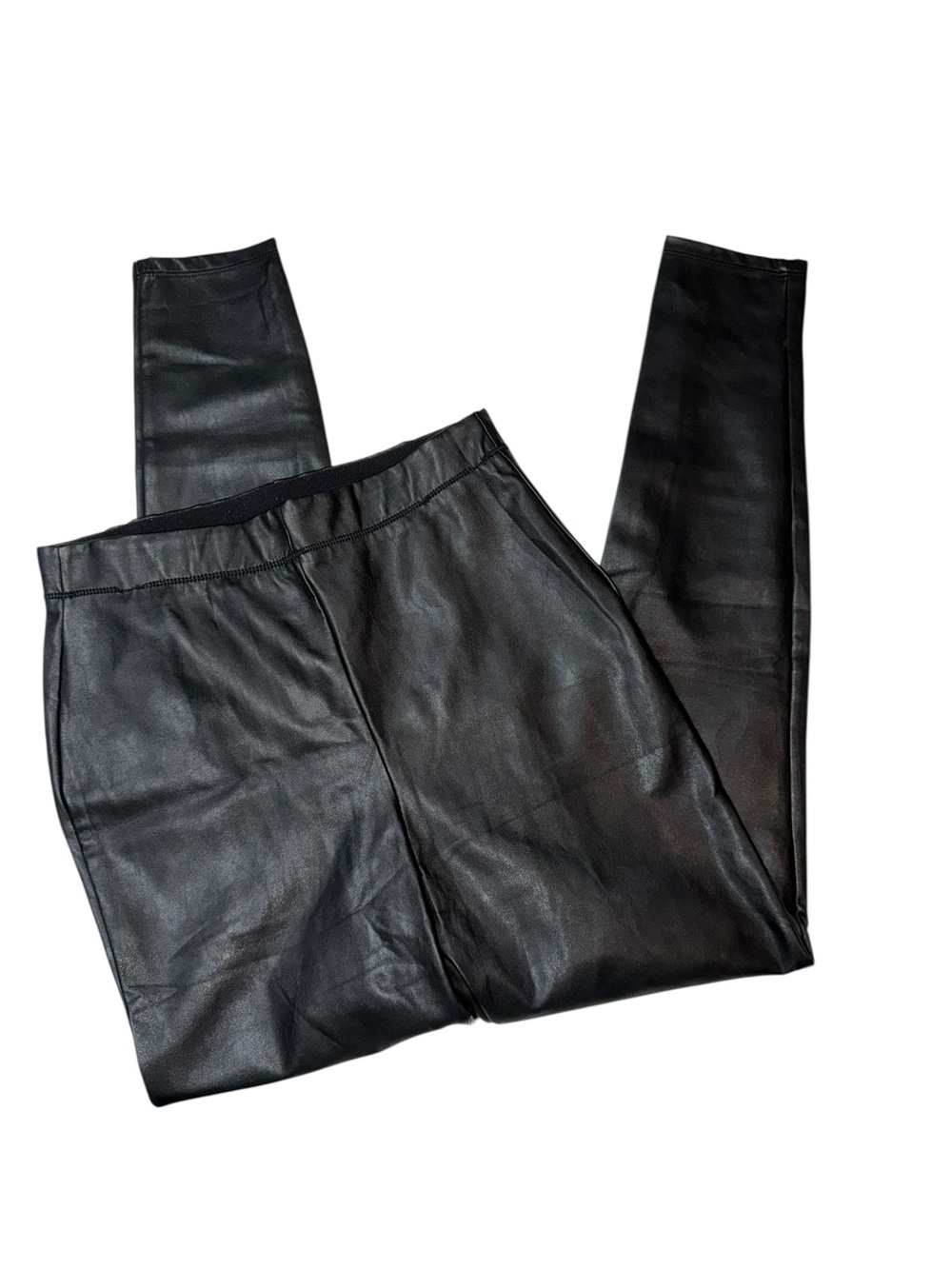 Express Black Faux Leather Leggings
